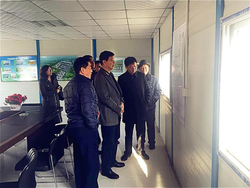 岳氏集團董事長岳平安率隊考察保定市域燃?xì)鈶?zhàn)略儲備庫項